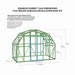 Grandio Summit Greenhouse 12×8 specifications