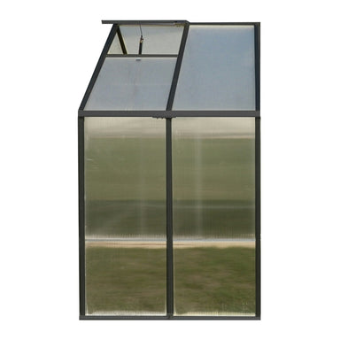 MONT Greenhouse Black (Extension)  8FTx4FT front view 