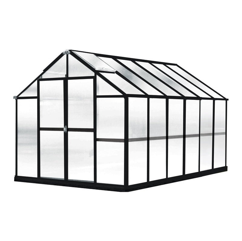 MONT Growers Edition Greenhouse Black Finish 12FT front view 