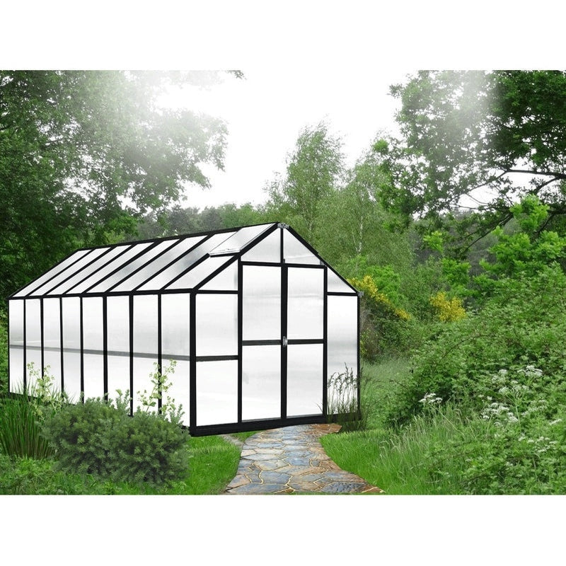 MONT Growers Edition Greenhouse Black Finish 16FT lifestyle 