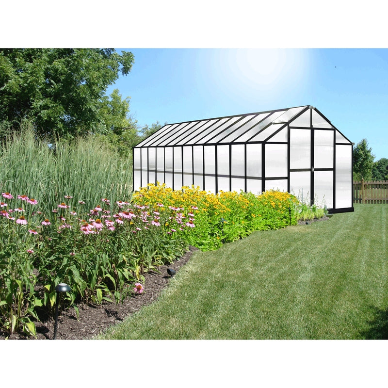 MONT Growers Edition Greenhouse Black Finish 24FT lifestyle images
