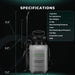 Mars Hydro 1.35 Gallon Pump Pressure Sprayer specifications