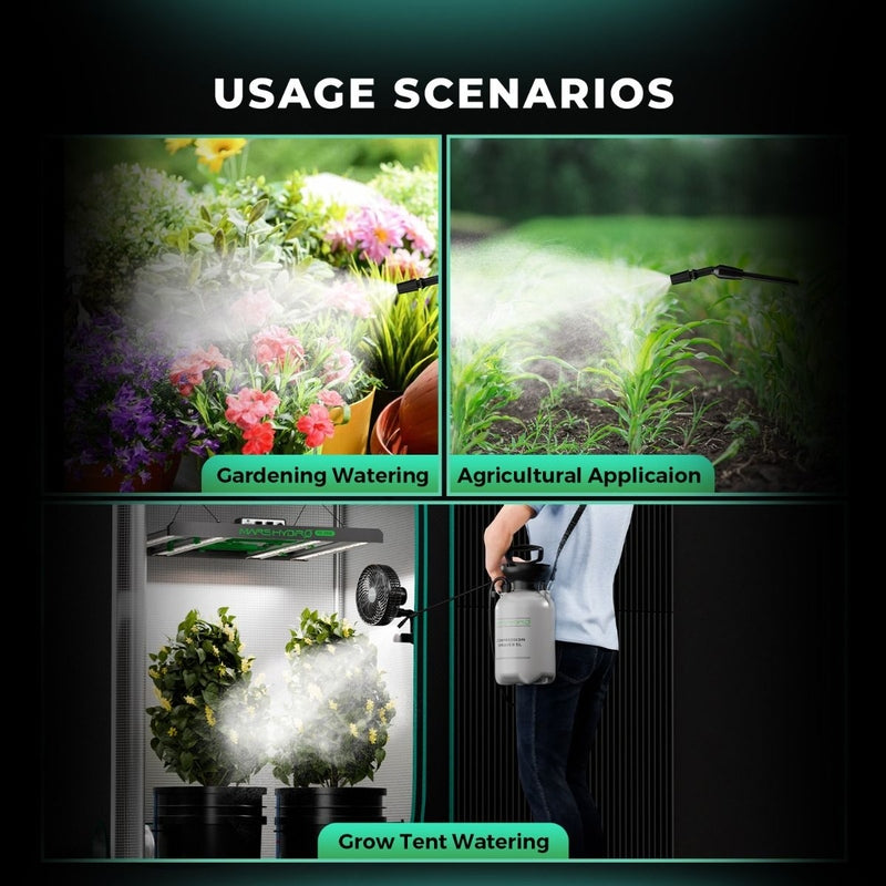 Mars Hydro 1.35 Gallon Pump Pressure Sprayer usage examples