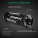 Mars Hydro 4-Inch Inline Duct Fan Complete Kit w/ Speed Controller carbon filter