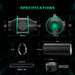 Mars Hydro 4-Inch iFresh smart Fan Complete Kit inline fan specifications