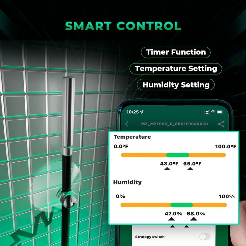 Mars Hydro 4-Inch iFresh smart Fan Complete Kit smart control