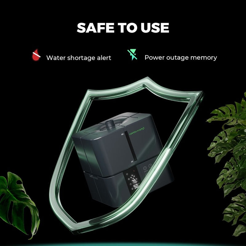 Mars Hydro 5L Ultrasonic Cool Mist Plant Humidifier safe to use