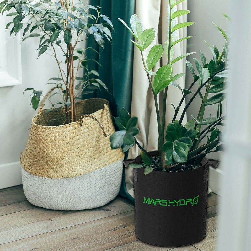 Mars Hydro 5 Gallon Fabric Grow Pot Plant Container (5 Packs) lifestyle image
