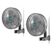 Mars Hydro 6 Inch Grow Tent Clip Fan Auto-Oscillating Fan (Upgraded Version) 2 pcs