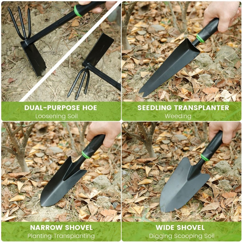 Mars Hydro 6 Pieces Heavy Duty Garden Tools Set for Home Garden Enthusiasts examples