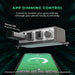 Mars Hydro FC-E1000W LED Grow Light 1000W app dimming control.