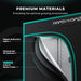 Mars Hydro FC-E1500 (27"x 27"x 63") Complete Grow Tent Kit premium materials. 