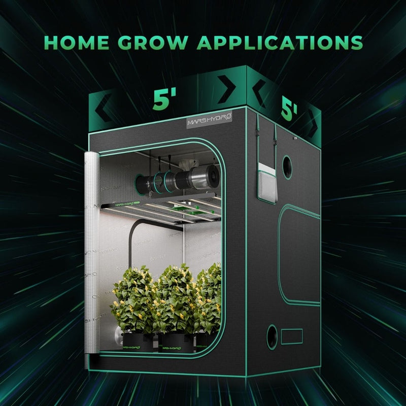 Mars Hydro FC-E6500 (60"x 60"x 80") Complete Grow Tent Kit  home grow applications 