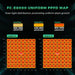 Mars Hydro FC-E8000 LED Grow Light 800W ppfd map.