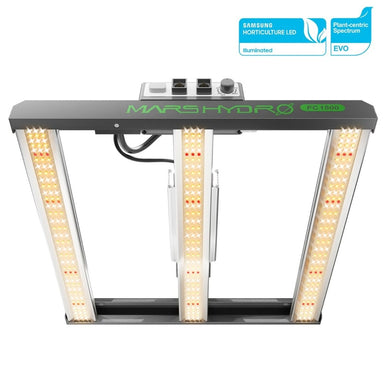 Mars Hydro FC1500-EVO LED (27"x 27"x 63") Complete Grow Tent Kit light 