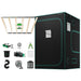 Mars Hydro FC6500-EVO (60"x 60"x 80") Complete Grow Tent Kit W/ Smart Grow System 5x5 front view 