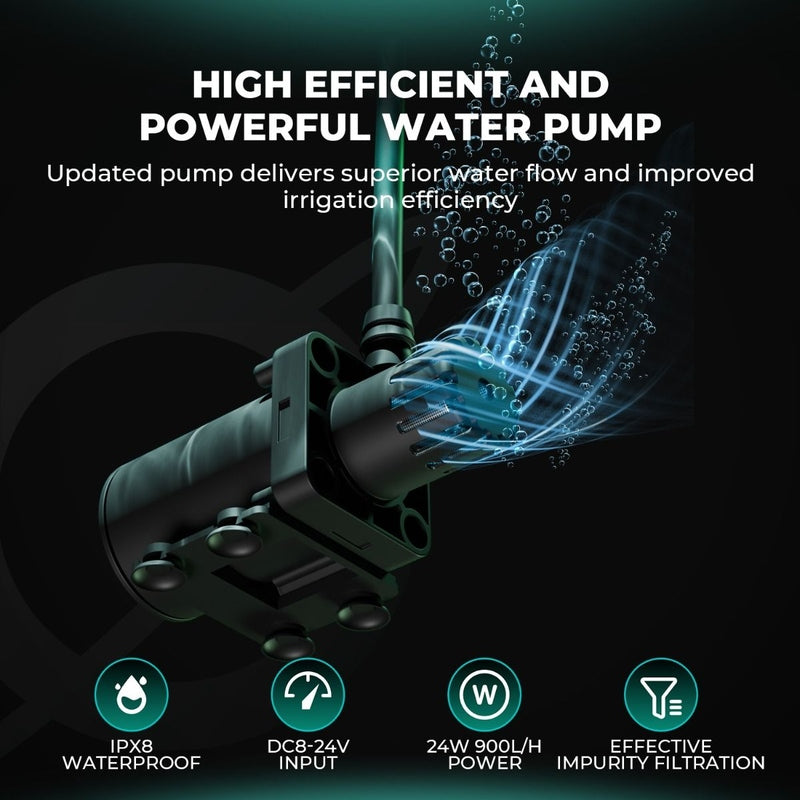 Mars Hydro New Foldable Bucket Drip Irrigation Kits for 8 Indoor Growing Plants High Efficiency pump