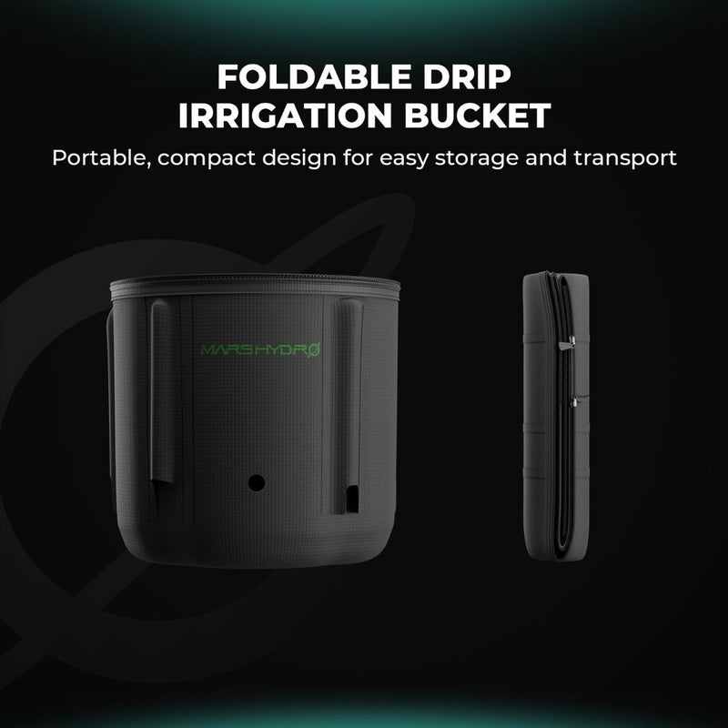 Mars Hydro New Foldable Bucket Drip Irrigation Kits for 8 Indoor Growing foldable bucket