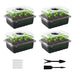 Mars Hydro New Seed Starting Trays for Seed Starting Propagation Cloning Plants ( 4 pack) front view