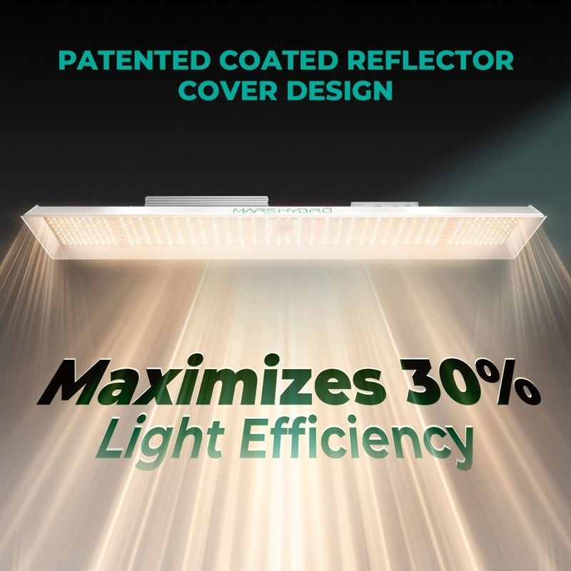 Mars Hydro TSL 2000 LED Grow Light 300W Reflective cover design
