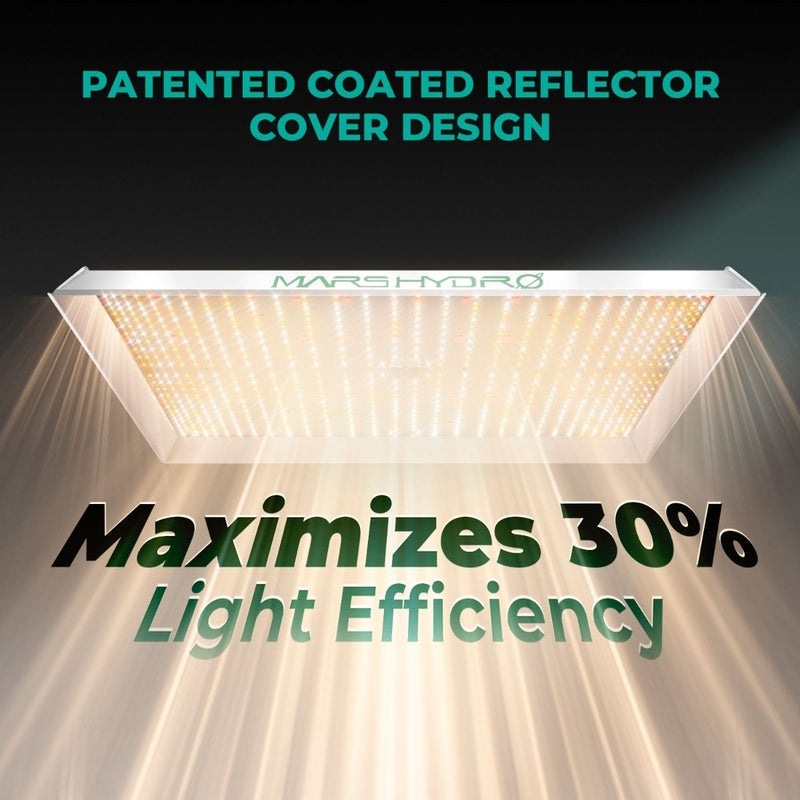 Mars Hydro TS 3000 LED Grow Light 450W coated reflector