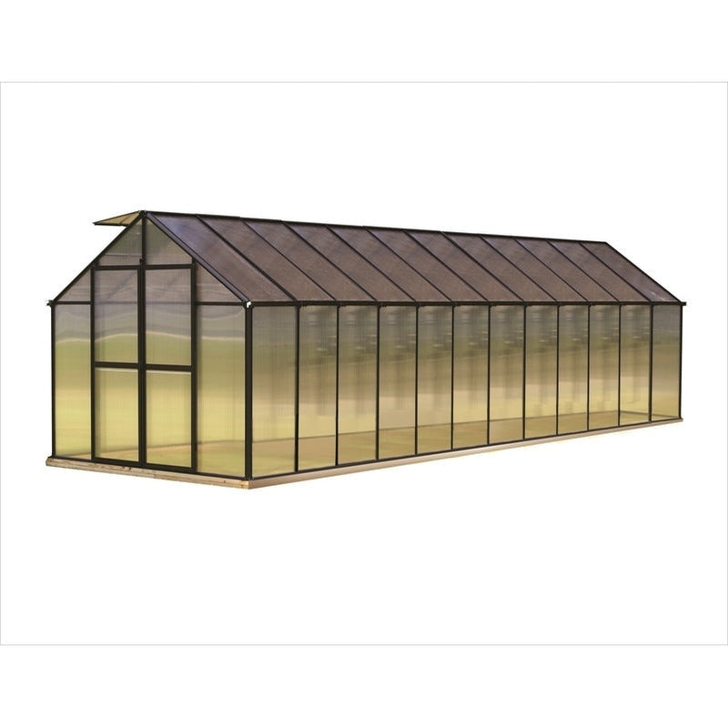 Mont Greenhouse Black Finish 24FT front view 