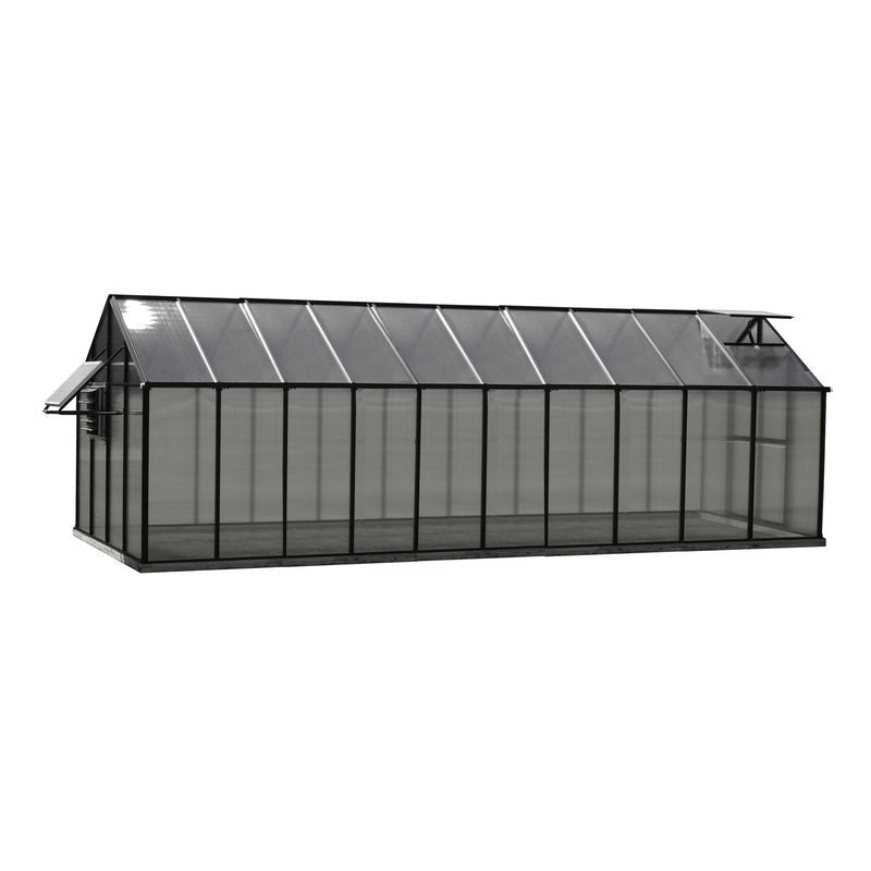 Mont Mojave Greenhouse Black Finish 20FT front view 