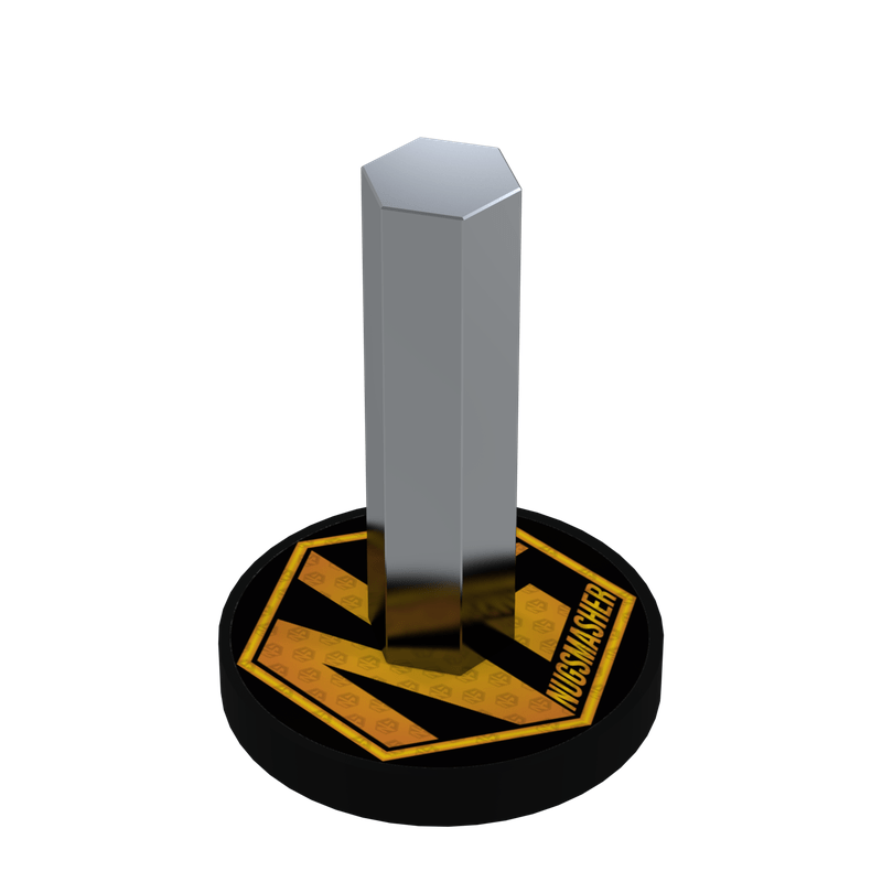 NugSmasher PRO Rosin Press Starter Pack magnet handle 