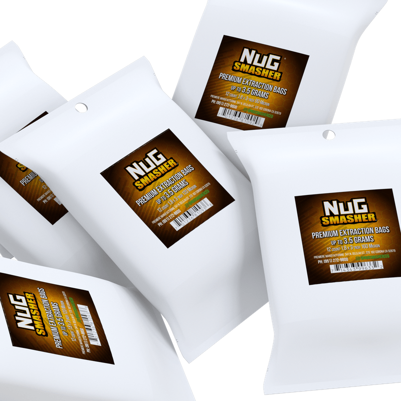 NugSmasher PRO Rosin Press Starter Pack bags 