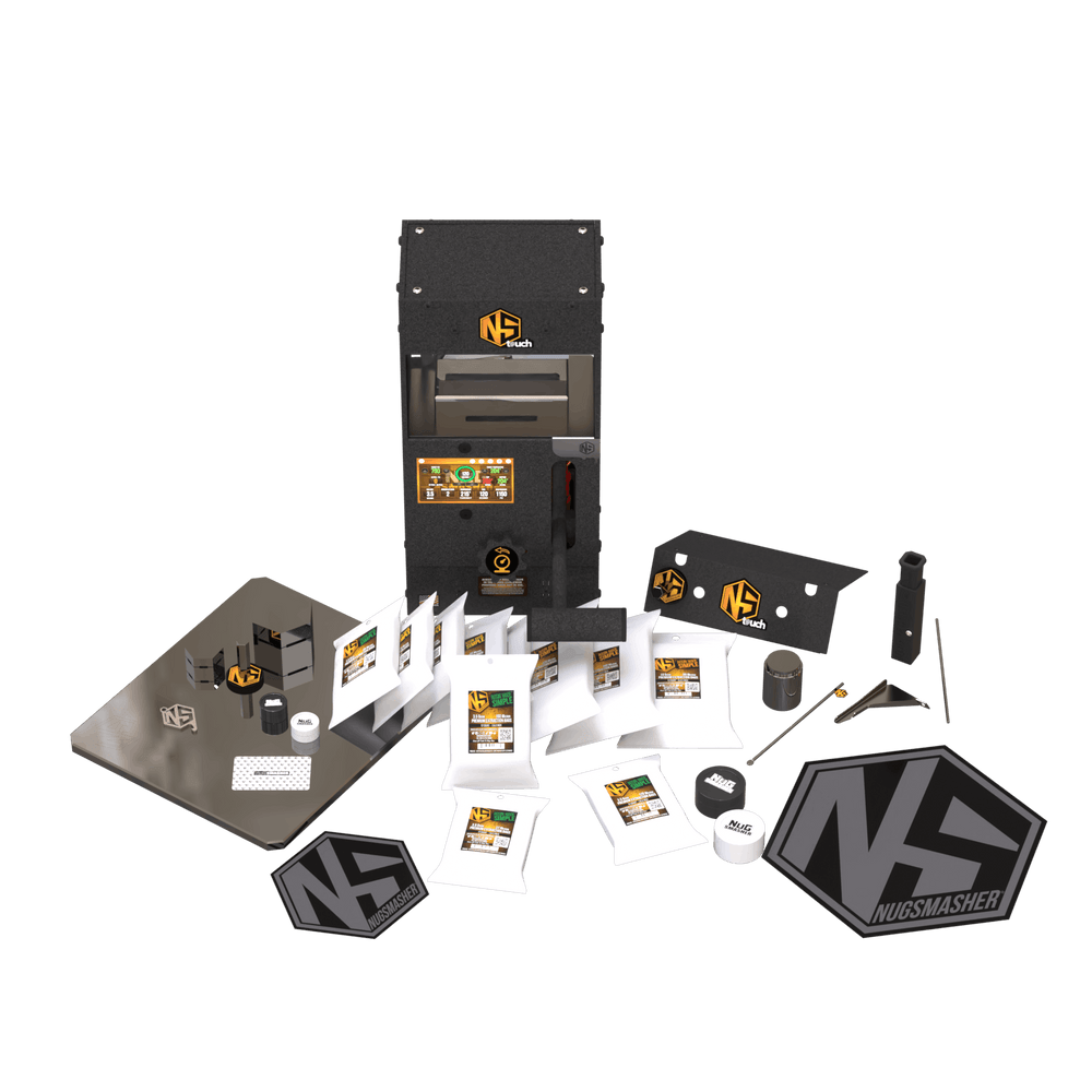 NugSmasher Touch® Essentials Bundle – Expanded Rosin Press Kit