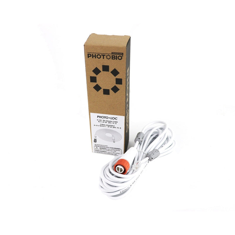 PHOTOBIO PHOTO LOC 0-10V  TM Adapter Cable, RJ11-2P 20'  (for: MX, TX, T)
