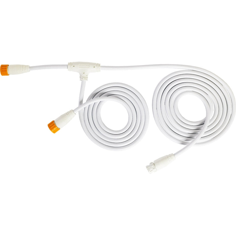 PHOTOBIO PHOTO LOC 0-10V Control Cable, 8' Trunk + 5' Branch (White)