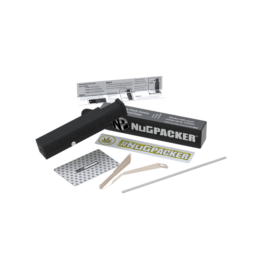 NugSmasher IQ Rosin Press Grower Essentials Bundle with Sifter - CNC Extraction