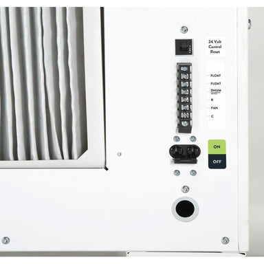 Quest 876 Dehumidifier back panel view 