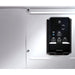 Quest New 100 Dehumidifier  Control panel with buttons and display on a metallic surface
