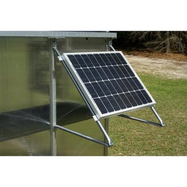 Riverstone MONT Mojave Greenhouse Black Finish with solar Ventilation system view #2