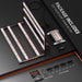 Spider Farmer SE5000 480W LED Grow Light – Smart App Control for 4x4 Grow Tents Package contents of a LED light system on a dark surface with text indicating included items.