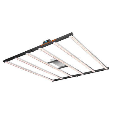 Spider Farmer SE7000 730W LED Grow Light – Smart App Control for 4x4 and 5x5 Grow Tents Ceiling-mounted LED light fixture on a white background