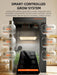 Spider Farmer 4x4x6.5 Grow Tent Kit – SF4000 EVO LED, Humidity and APP GGS Controller, 6 Ventilation System features 