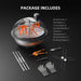 Spider Farmer G3000 Complete Grow Tent Kit W/ Ventilation System / Speed Controller 3x3 package included with free bowl 