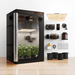 Spider Farmer 4x4x6.5 Grow Tent Kit – SF4000 EVO LED, Humidity and APP GGS Controller, 6 Ventilation System
