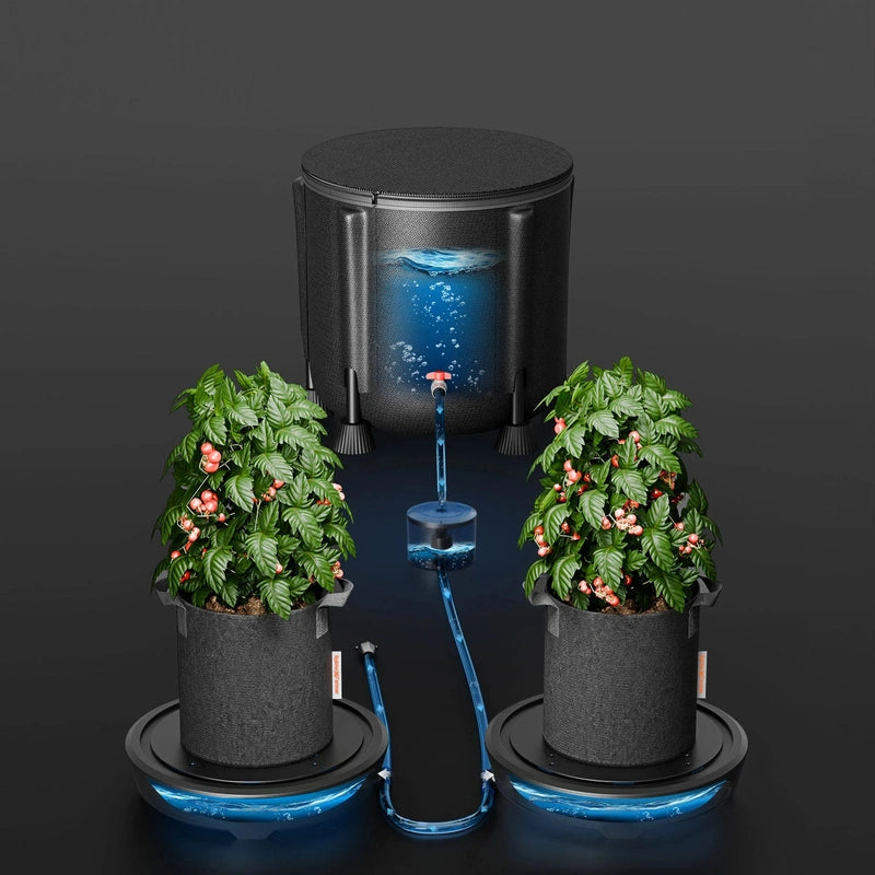 Spider Farmer 2 Self-watering System Kits For Use In Indoor Grow Tents, Greenhouses