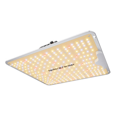 Spider Farmer SF1000 100W LED Grow Light – Efficient Full-Spectrum Lighting for 2×2 Grow Tents Spider Farmer LED grow light on a white background