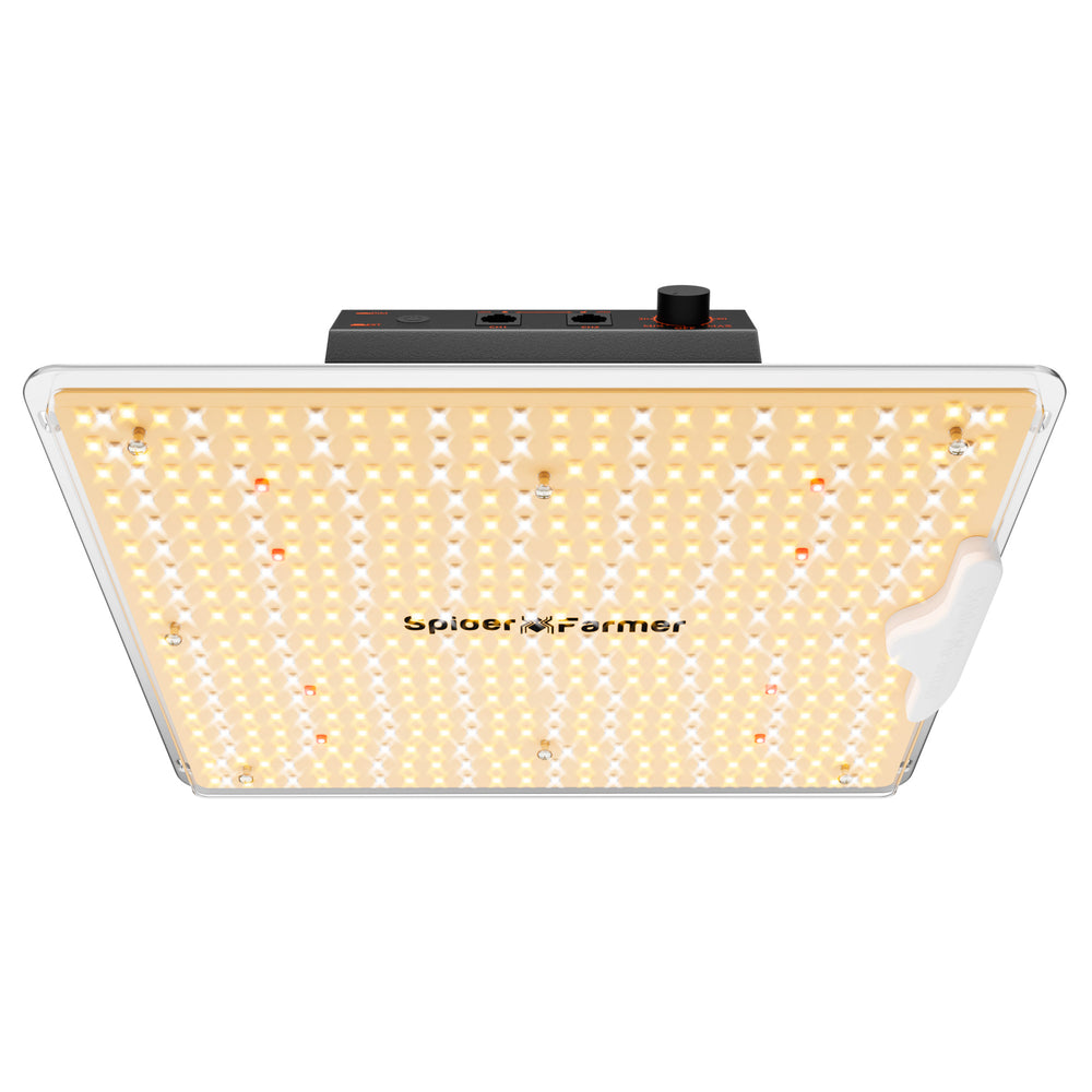 Spider Farmer SF1000D 100W Dimmable LED Grow Light – Full Spectrum Coverage for 2×2 Grow Tents