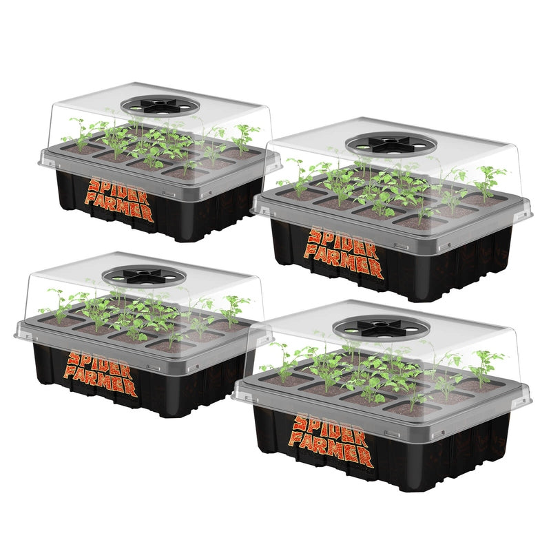 4 Pack Spider Farmer® Seed Starter Trays Germination Tray