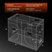 Spider Farmer 2x SF-4000 CP Complete Grow Tent Kit W/ Ventilation System / Thermostat Controller 4x8  tent dimensions