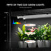 Spider Farmer 6 Tier Plant Stand With Grow Lights 220W , Plant Shelf W/ Tent for Indoor Plant / Greenhouse ppfd height 