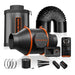 Spider Farmer G-3000 CP Complete Grow Tent Kit W/ Ventilation System / Thermostat Controller 3x3 ventilation system