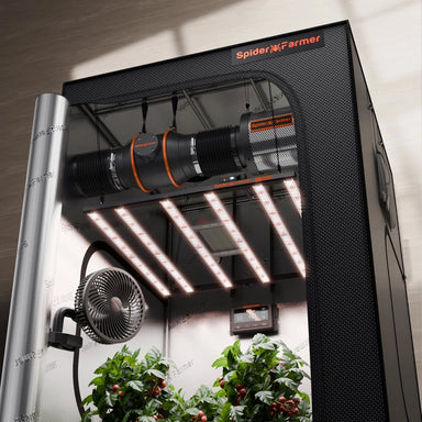 Spider Farmer G-5000 CP Complete Grow Tent Kit front view