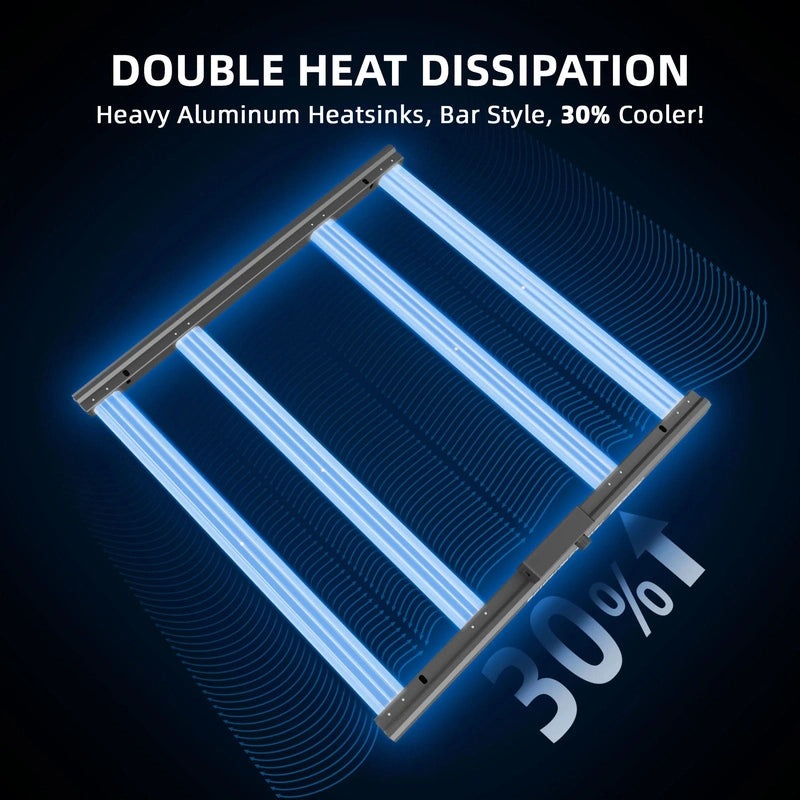 Spider Farmer G3000 Complete Grow Tent Kit heat dissipation